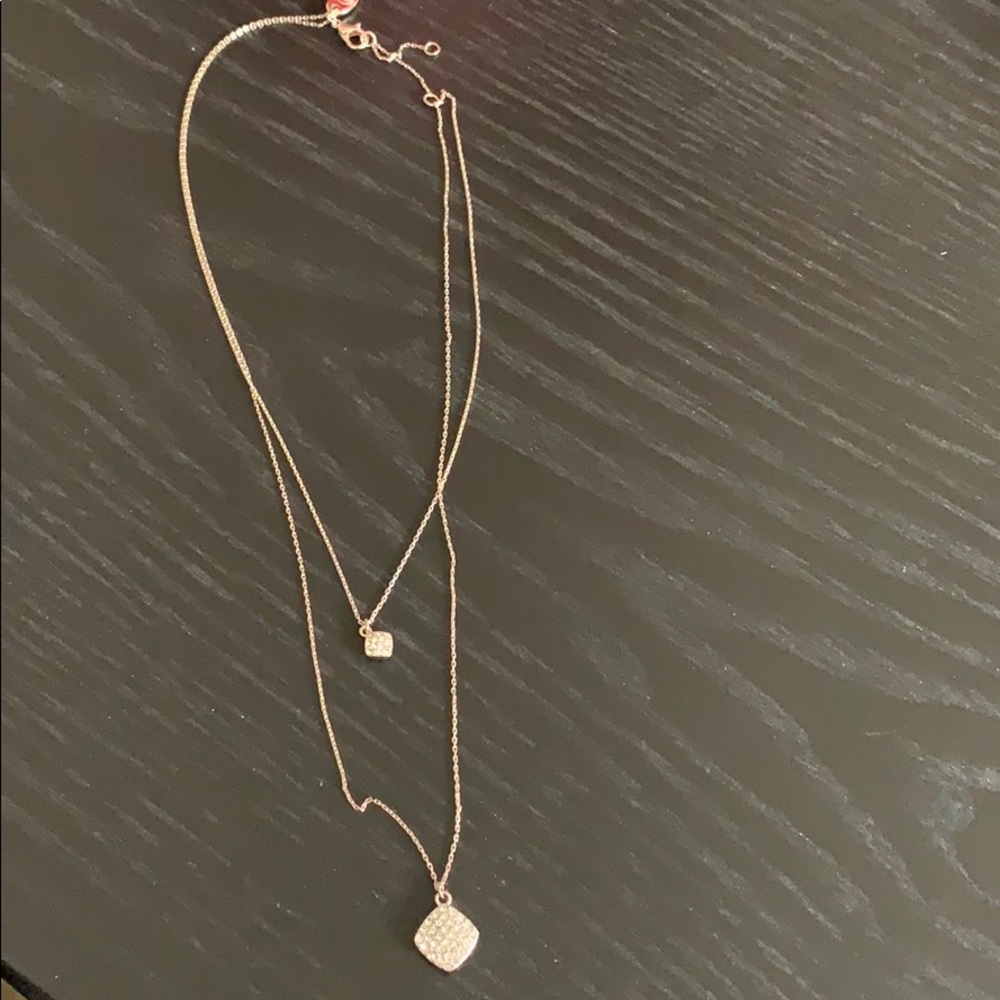 Layered Rose Gold Necklace